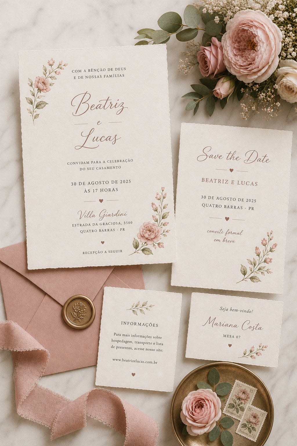 Tema florido · Beatriz & Lucas
